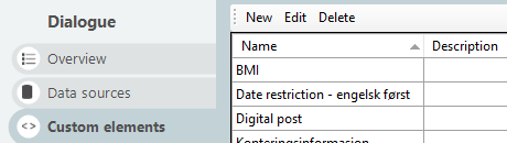 Custom elements