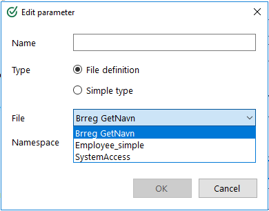 Edit-parameter type file definition