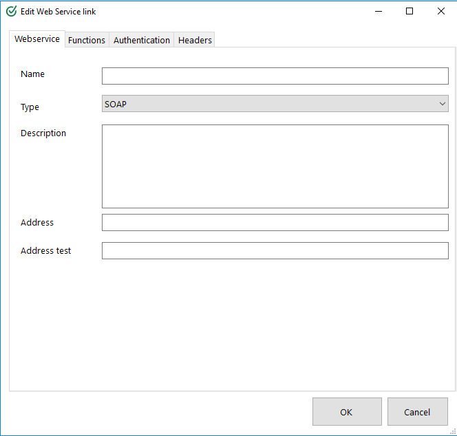 Register web service